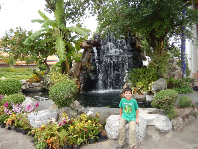 Water Garden at Wat Pho