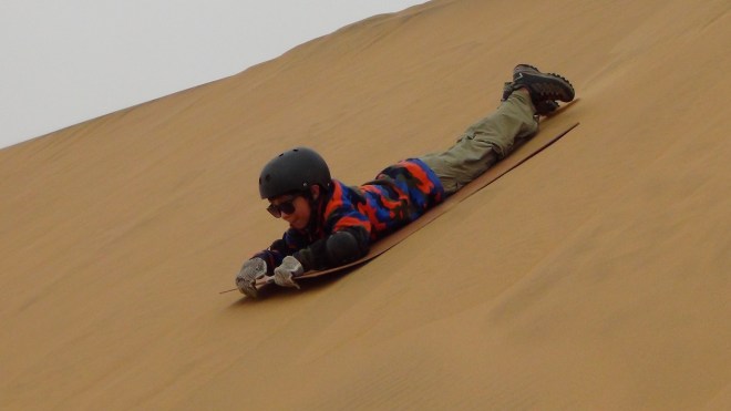 Hayden hit 70 km/hr!!!