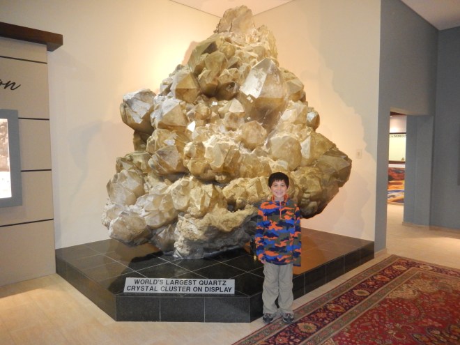 Largest Quartz cluster on display in the world!