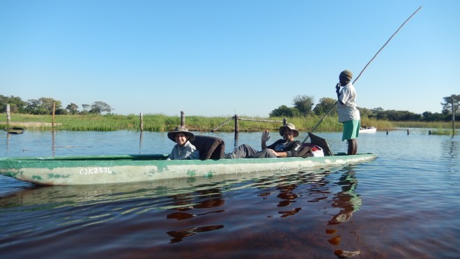 Mokoro on the Delta