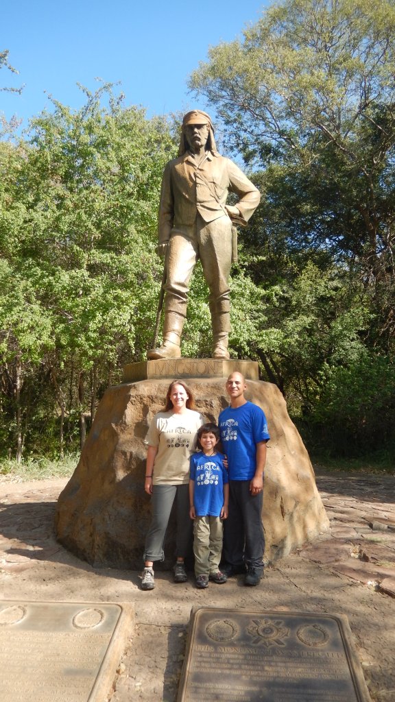 Livingston...named the falls