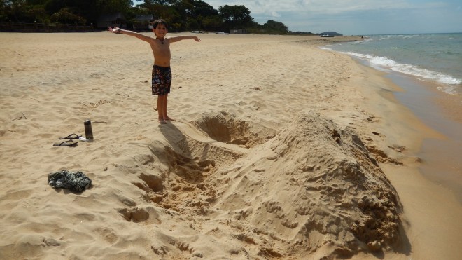 Building sand castles