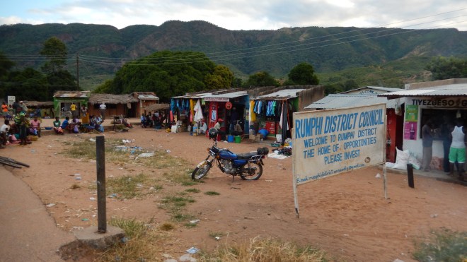 Local town near the village