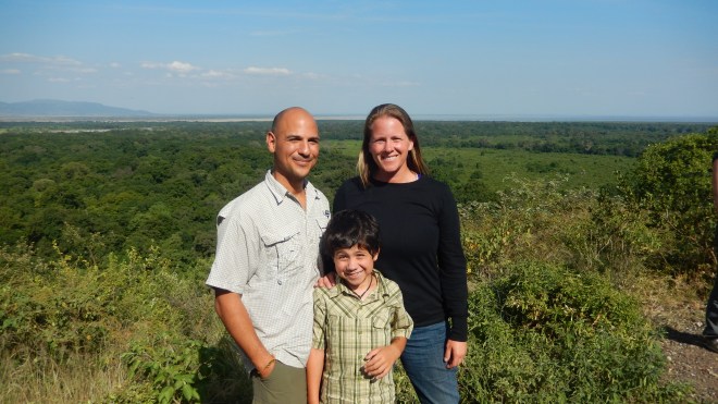 At the Ngorongoro Crater