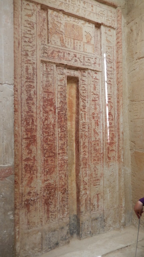 False door inside of the tomb