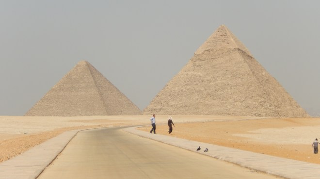 1st and 2nd Pyramids of Giza