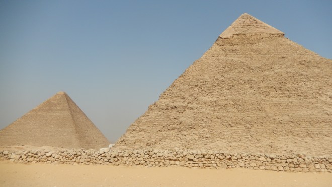 1st and 2nd Pyramids of Giza