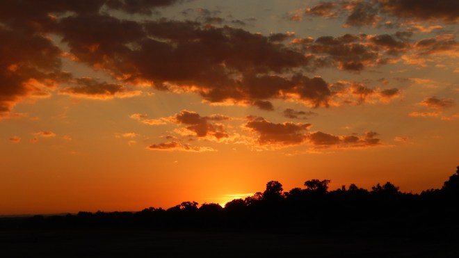 Sunset in South Luangwa