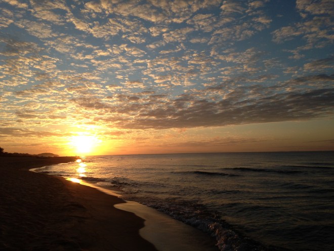 Sunset at Lake Malawi