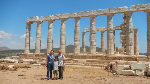 Visting the Temples of Athens,&nbsp;Greece