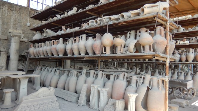 Pottery from Pompeii