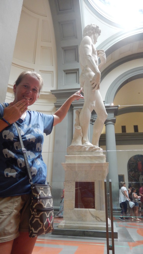 I touched the butt...lol