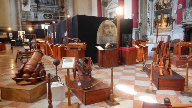 DaVinci exhibit in Venice
