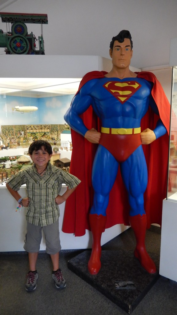 Hanging out with Superman