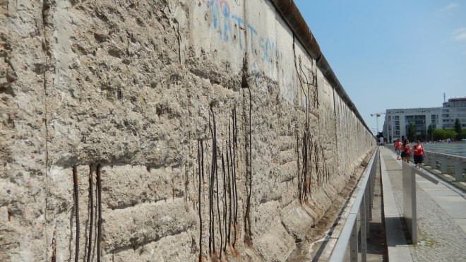 Remaining Berlin Wall section