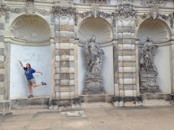 The most famous statue in Dresden!  lol