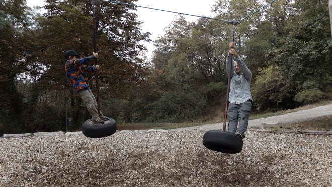 Not sure who's having the most fun!