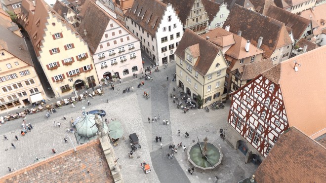 View from the new town hall tower