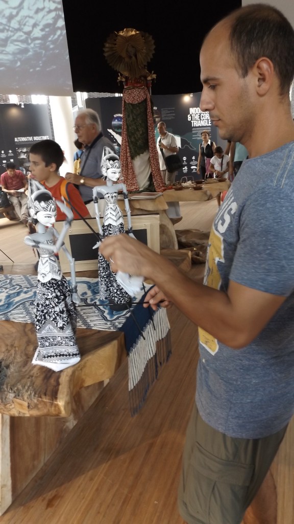 Puppets in the Vietnam Pavilion