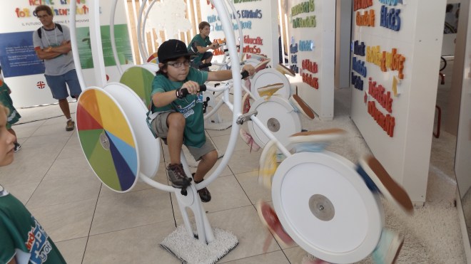 Super cool exercise bike!