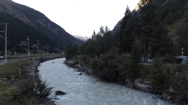 The view from our campsite