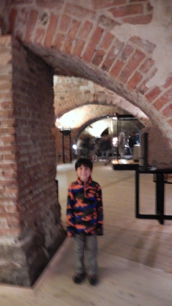 In the remaining part of the original castle