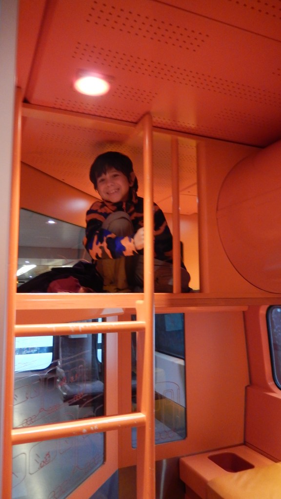 Playscapes on the train...LOVE Europe!