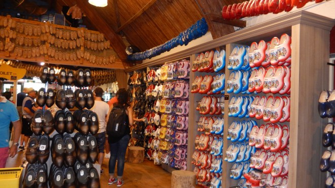 That's a LOT of wooden shoes!