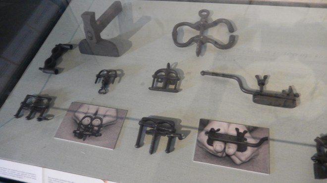 Those guys knew how to torcher!