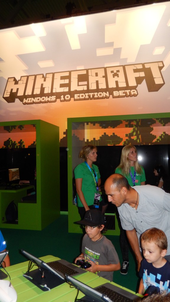 Beta testing the new Minecraft