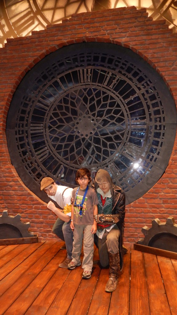 With the Assassin's Creed characters