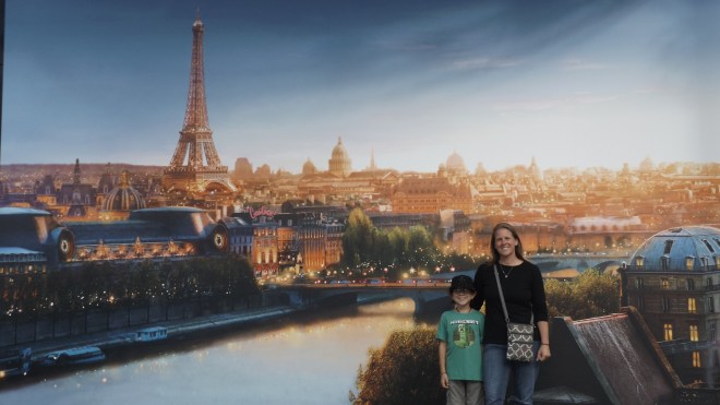 On the Paris (from Ratatouille) skyline