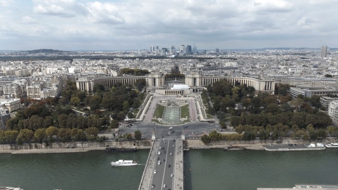 View from the Eiffel Tower