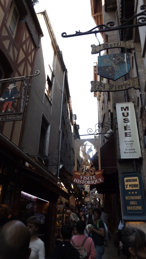 Inside Mont St Michel