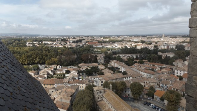 View from the town walls
