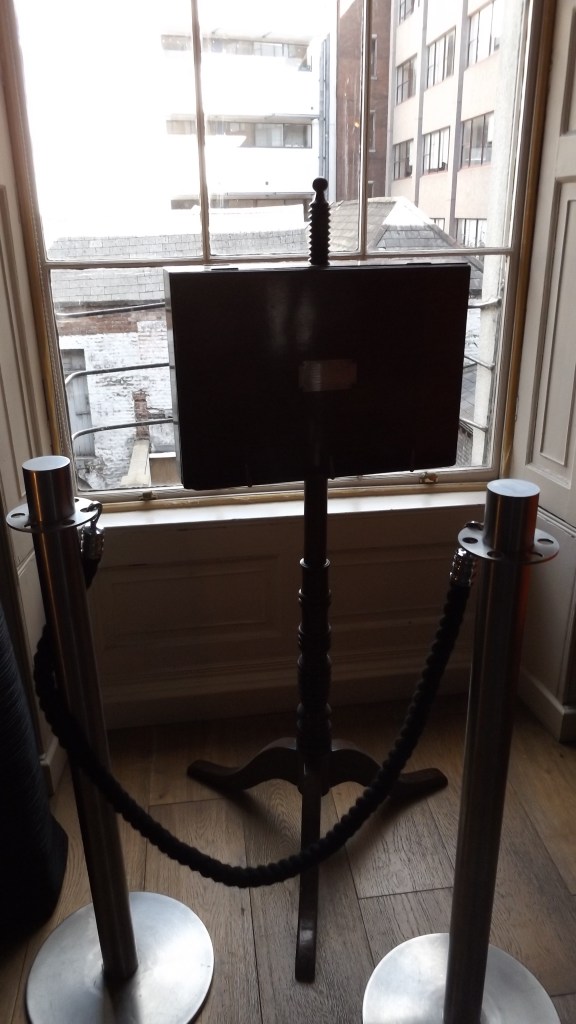 Podium used by JFK just before his death