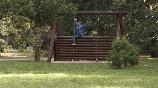 "I made it over the wall!"