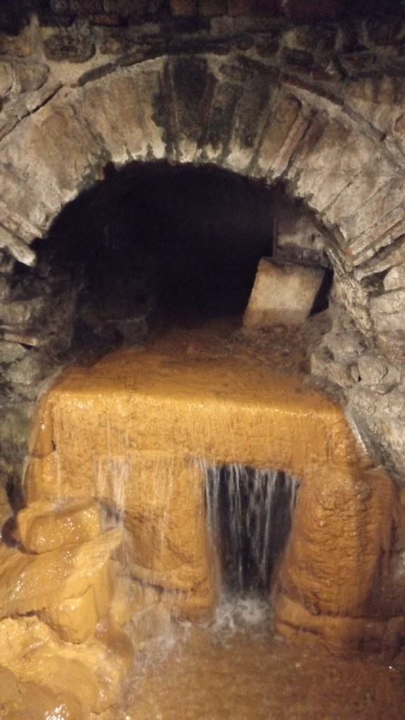 Underground hot spring