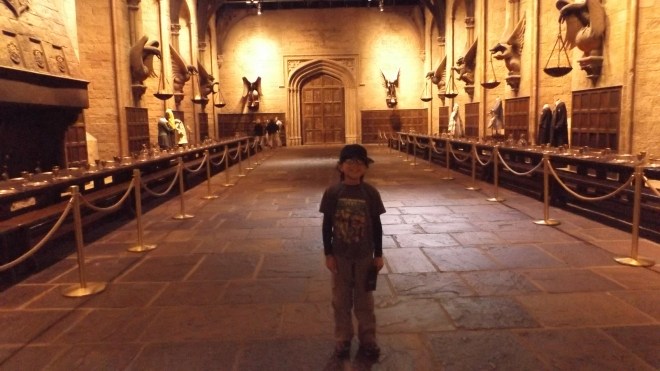 Hayden in the Great Hall