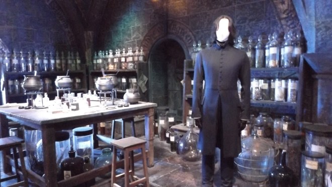 Potions Classroom and Snape's Costume