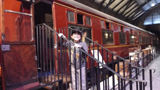 Riding the Hogwarts Express