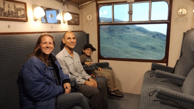 Riding the Hogwarts Express