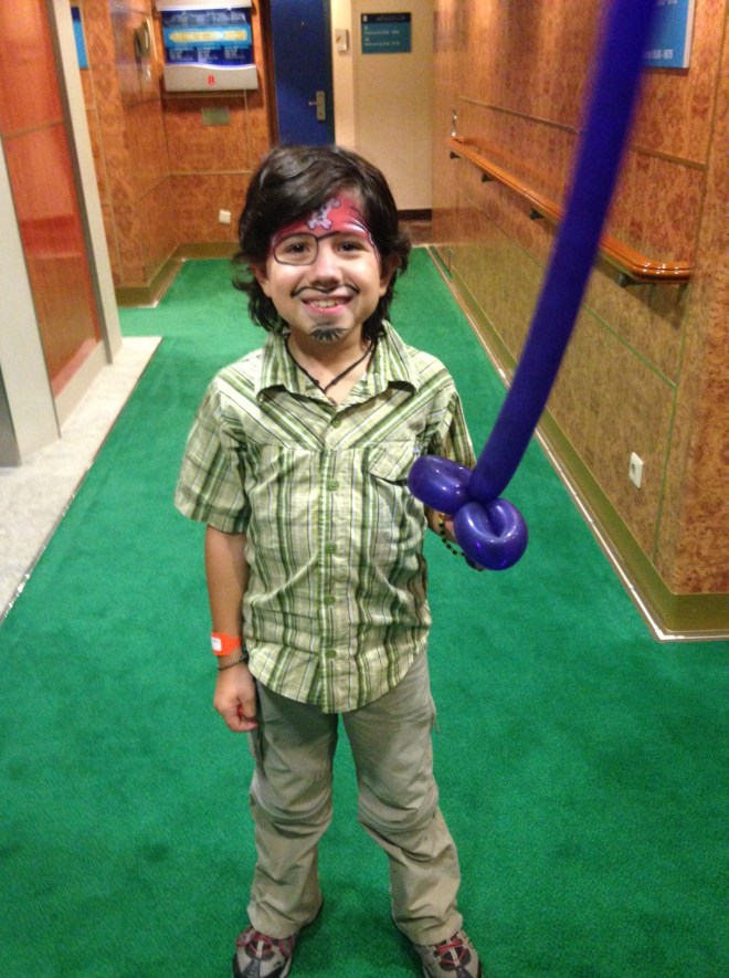 Pirate Night on the ship