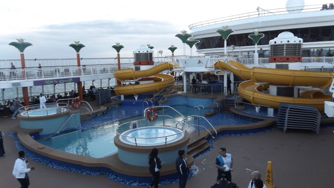 Pool on the ship